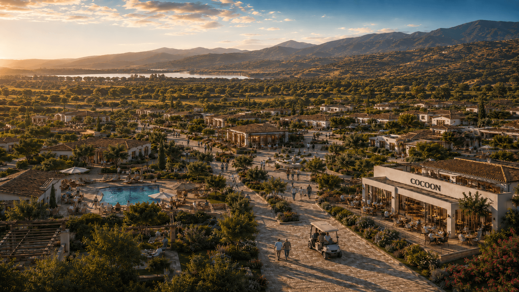 Cocoon Periana village master view